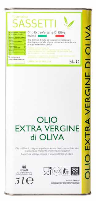 Olio Extravergine di Oliva Italiano Blend - Azienda agricola Sassetti